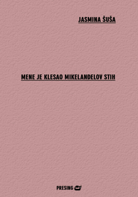 Mene je klesao Mikelanđelov stih